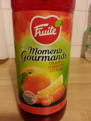 Moments gourmands orange carotte citron