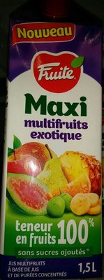 Maxi multifruits exotique front packaging