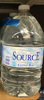 Eau de source Cristal-Roc