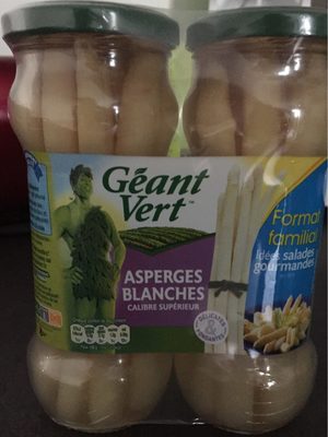Asperges Blanches Géant Vert À Partir De 2 X 190 G front packaging