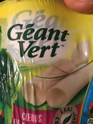 Géant Vert Cœur de palmiers Les 2 boites de 220 g net égoutté