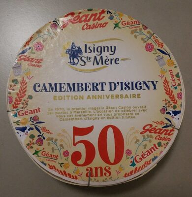 Camembert d'Isigny - edition anniversaire 50 ans