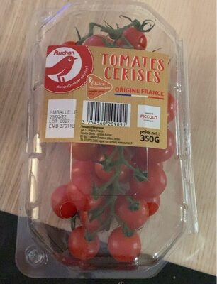 Minis tomates front packaging