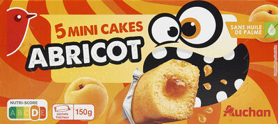 5 mini cakes saveur Abricot