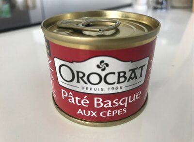 Pâté basque aux cèpes