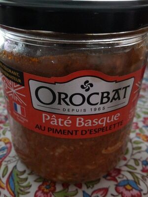 Pâté basque au piment d'Espelette