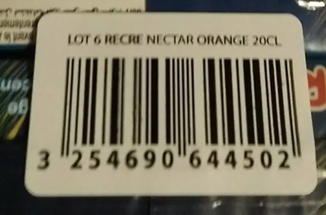 Récré nectar orange 20cl