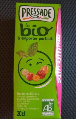 Le Bio à emporter partout - Nectar multifruit