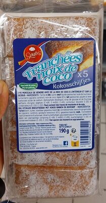 Tranchées noix de coco