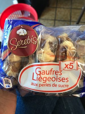 Gaufres Liègeoises aux perles de sucre