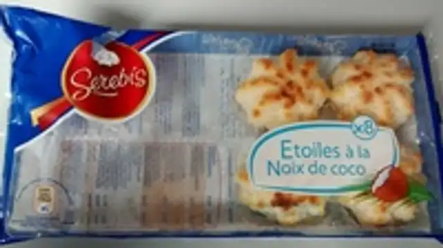 Étoiles à la noix de coco