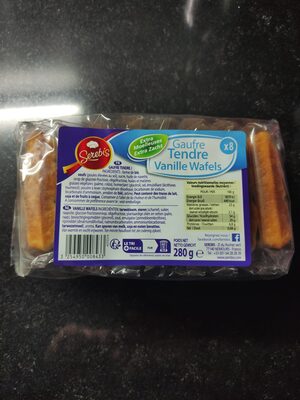 Gaufre Tendre Vanille Wafels