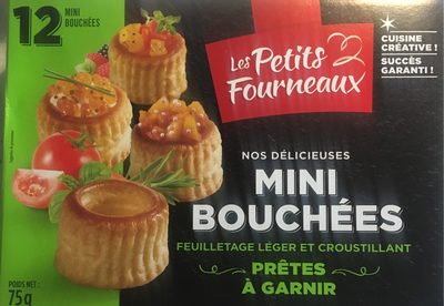 Mini-bouchées Prêtes à Garnir, La Boîte De 12 -