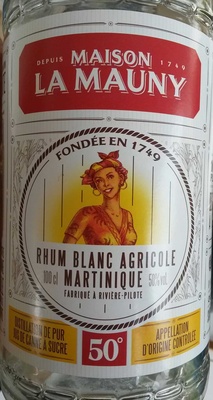 Rhum blanc agricole