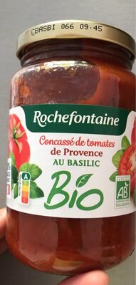 Rochefontaine concassé de tomates de provence au basilic bio