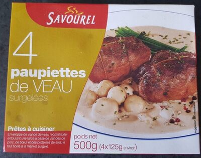Paupiettes de veau front packaging
