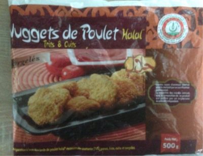 Nuggets de Poulet halal front packaging