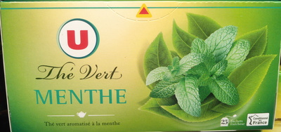 Thé vert saveur menthe