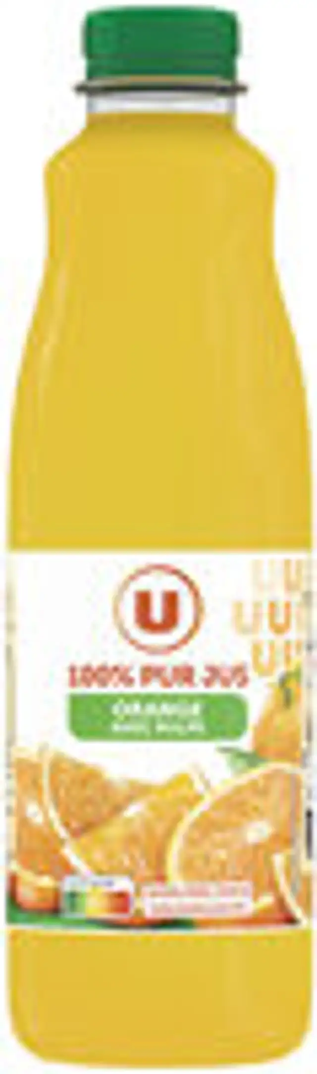 Pur jus d'orange avec pulpe filière pet 1,5 L