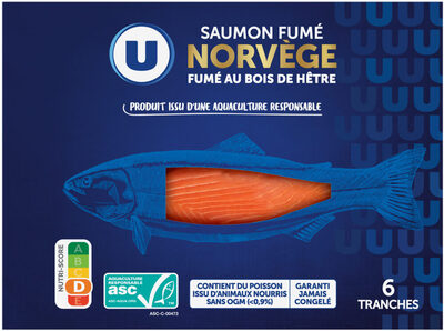 Saumon fumé Atlantique, Norvège, 6 tranches - 225g