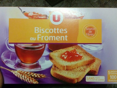 Biscottes au froment antichoc