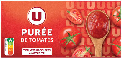 Sauce coulis de tomate Purée de tomate 3 briques, 200g