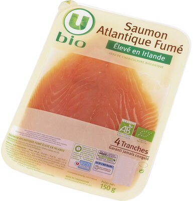 Saumon fumé front packaging