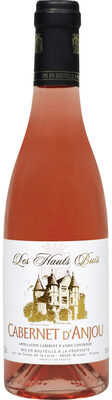 Vin AOP rosé Cabernet D'Anjou Les Hauts Buis 37,5cl front packaging