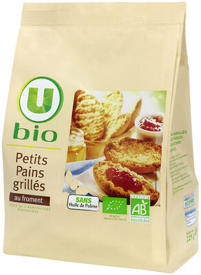 Petits pains grillés au froment - 225g front packaging