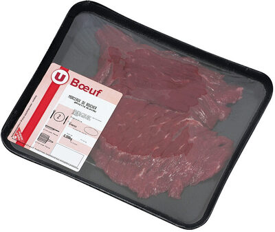Viande bovine - bavette d'Aloyau ***, à griller, France, 2 pièces front packaging