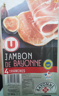 Jambon de Bayonne IGP - x6 tranches, 100g