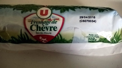 Fromage au lait de chèvre pasteurisé Sainte Maure 23%mg, 300g