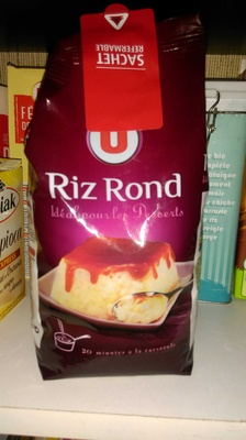 Riz rond dessert paquet carré de 1kg