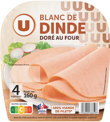 Blanc de Dinde - x4 tranches, 160g