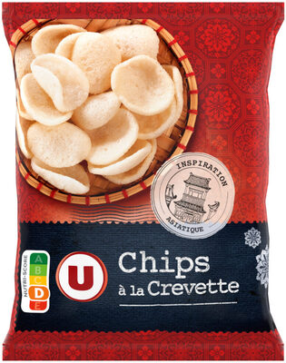 Chips à la crevette 50g front packaging
