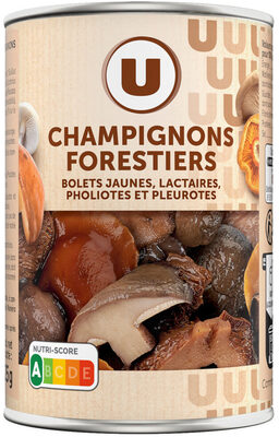 Champignons forestiers - Boîte 225g front packaging
