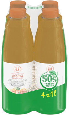 Pur jus d'orange sans pulpe