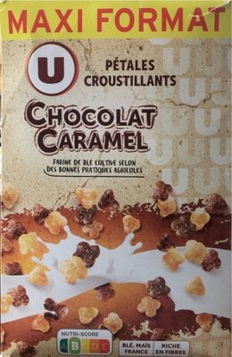 Pétales croustillants AU  chocolat caramel