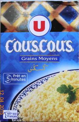 Graine de couscous grains moyens étui de 1kg