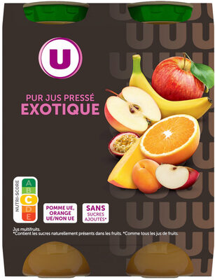 Pur jus de fruits exotiques 4 bouteilles de 20cl