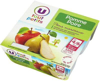 Pots pour bébéb dessert pomme et poire