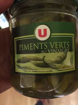 Piments verts au vinaigre