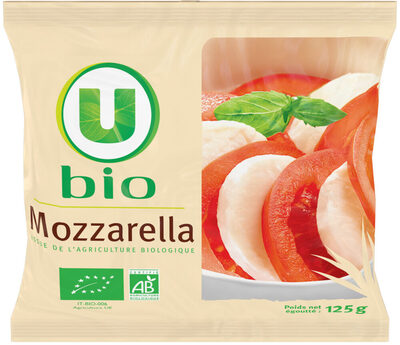 Mozzarella au lait pasteurisé 19% de MG, 125g