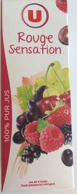 Rouge sensation - Jus de fruits 100% pur jus