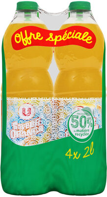 Boisson aux fruits plate orange