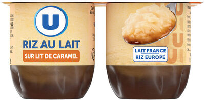 Riz au lait sur lit de caramel 4x115g
