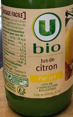Jus de citron