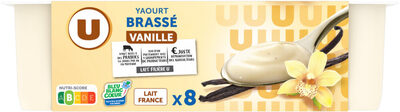 Yaourt brassé vanille 8x125g