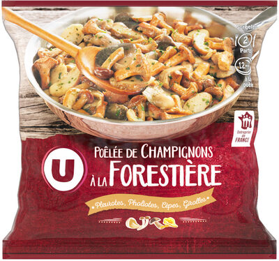 Poêlée de champignons à la forestière 300g front packaging