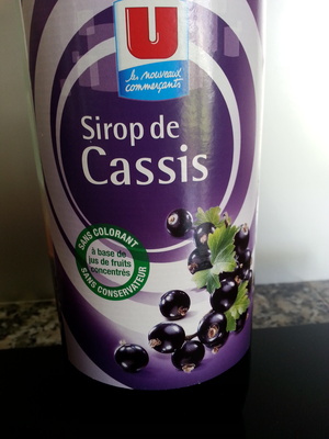 Sirop de cassis